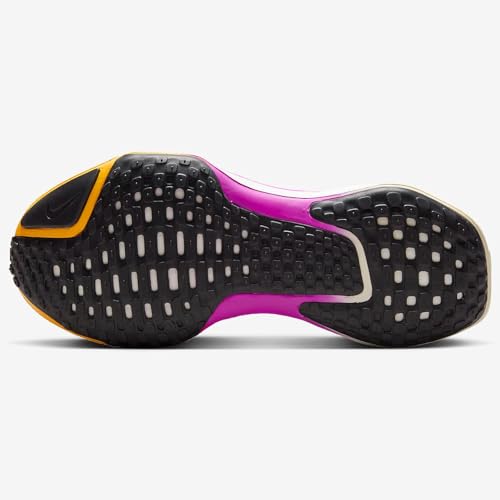 Nike Invincible 3 Women's Road Running Shoes (DR2660-006, Black/Laser Orange/Coconut Milk/Hyper Violet) Size 84