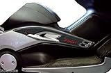  labelbike - Kit de Pegatinas Boomerang Resina 3D Tmax Carbono para Yamaha T MAX 500 2001-2007 - Carbono