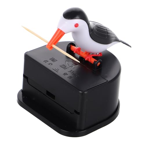 MAGICLULU Dispensador Automático De Palillos con Diseño De Pájaro Accesorio De Decoración para Hogar Caja Duradera y Práctica para Padres Dispensador Telescópico Divertido para Cocina y Ofic