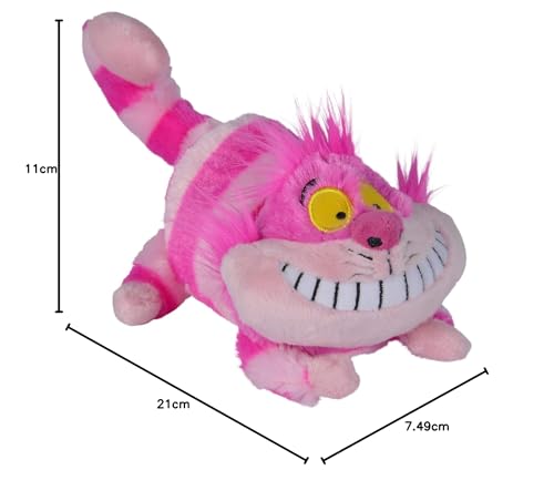 Disney - Alice im Wunderland, Cheshire Cat Lying 18cm, Plüsch, ab 0 Jahren