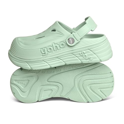 Image of YOHO Women Footwear Scoops Clogs | Lightweight, Soft on Skin, Comfortable & Waterproof Rainy Sandals | Everyday Use Footwear for ladies & Girls