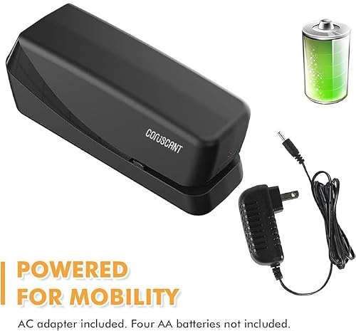 Coruscant Electric, Heavy Duty Automatic Stapler, 25 Sheet, Including 2000 Staples 1 Staple Remover, Desktop AC or Battery Powered for Professional Home Office Use, Black - Thumbnail 6