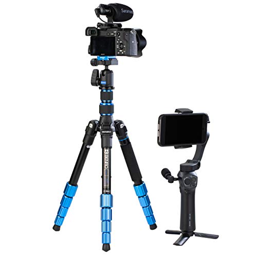 Image of Roadieographer Audio /Video YouTube Instagram Content Creation Kit for Musicians and Bands w /Backpack, Tripod, Phone Clamp, Gimbal, Saramonic Condenser Mic. w /Cables and Mini Shotgun Mic. - Ultimate