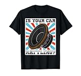 Car subwoofer loudspeaker technician engineering audiologist T-Shirt
