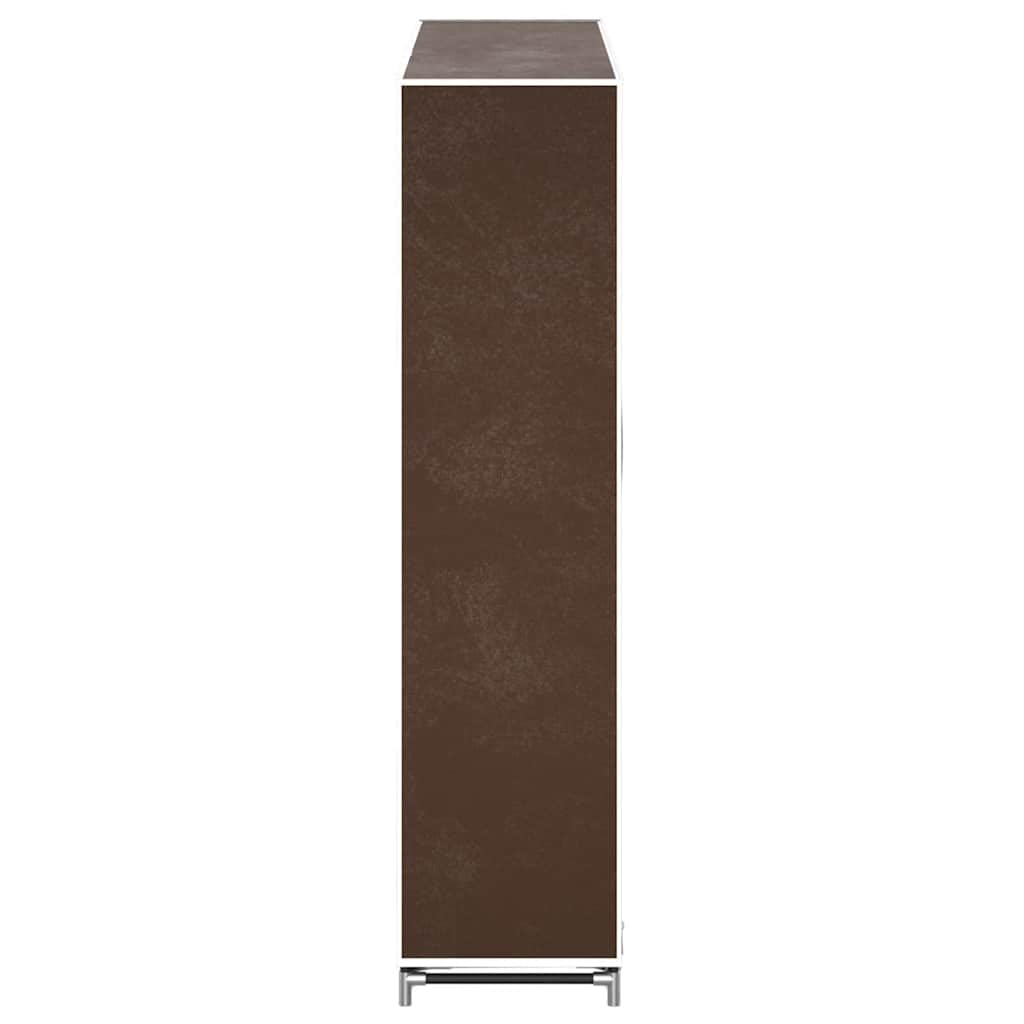 Zapatero XXL con cubierta de fieltro, 5 niveles, doble zapatero de tela, para 30 pares de zapatos, sistema de estantería, armario organizador para pasillo y vestidor, 115 x 28 x 110 cm