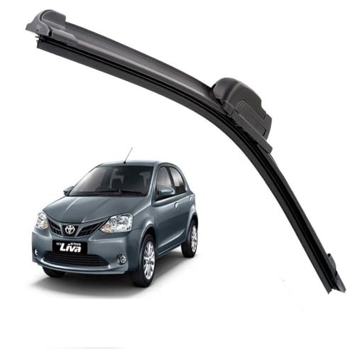 Image of Euro Care Windshield Car Wiper Blades Compatibility With Etios Liva (Model : 2013-2018) - Set of 1Pc (D-26)