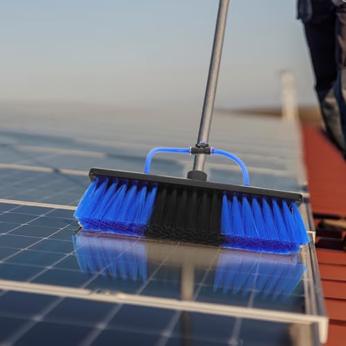 Cabezal de cepillo para panel solar con cerdas suaves antirayas 6