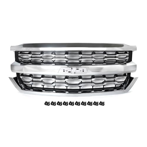 Calandre avant de pare-chocs pour Chevy Silverado 1500 2016 2017 2018 style LTZ