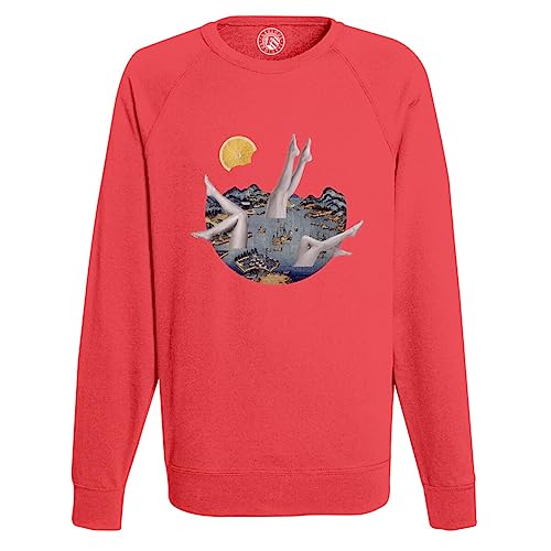 Sweat Homme Sirène Japon Hokusai en coton artistique