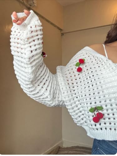 Generic blue crochet jacket – image 4