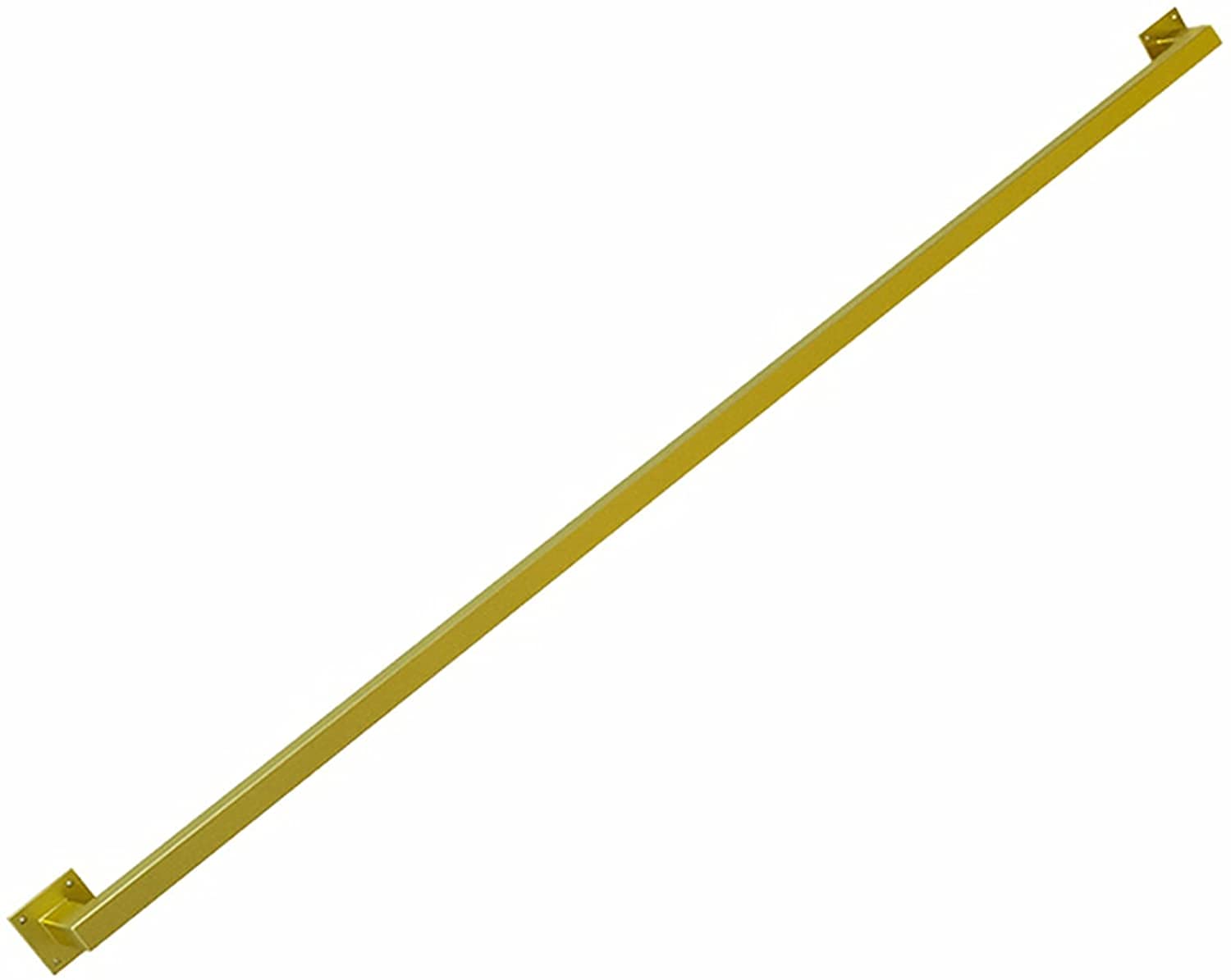 Rampe d'escalier dorée antidérapante pour sécuriser les seniors