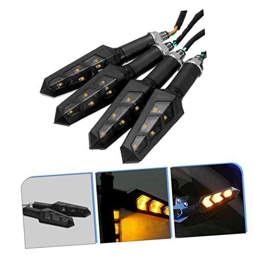 KESYOO 4 Pcs sinal de luz lampadas decorativas luzinhas decorativas liderado indicadores para motoci