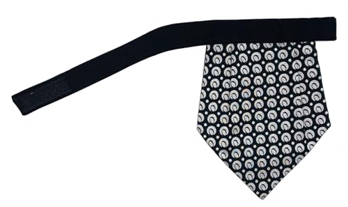 Image of formal cravat set for men with pocket square Men's Cravat Necktie, Self Design Microfiber Dark Multi color Free Size
