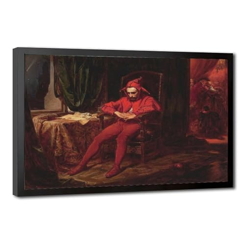 Impression sur toile Stanczyk de Jan Matejko | Tableau salon 50x76 cm