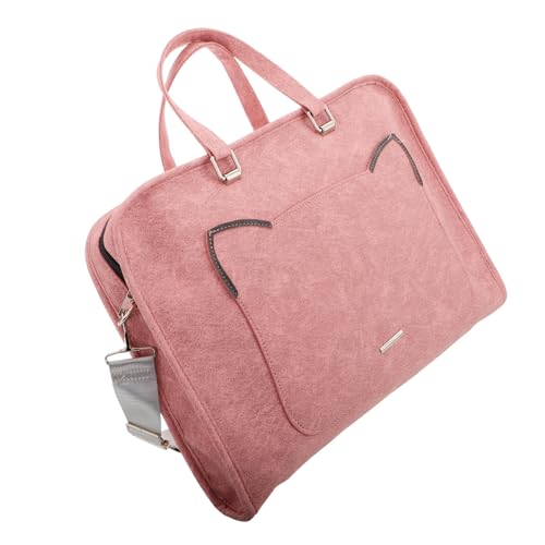 Bolso ordenador con ruedas y bandolera grande SHINEOFI organizado