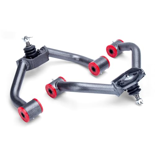 Image of KSP Aftermarket Upper Control Arms for Silverado Sierra 2500HD 3500HD 2011-2019 Heavy Duty Truck, 2-4 inch Adjustable Suspension UCA with Replaceable OE Ball Joint #K6292,Thicker DOM Steel Control Arm