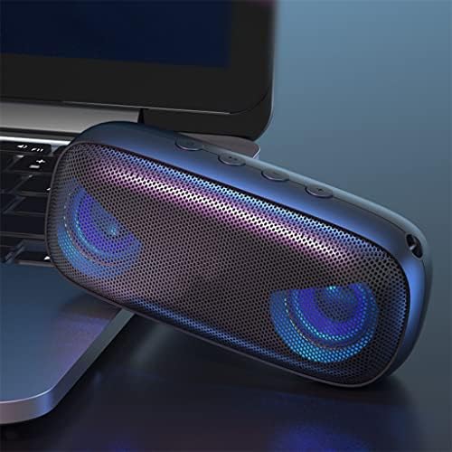 LLAMN Speaker Loud Small Audio Subwoofer Portable Outdoor Small Player Mobile Phone Plug-in Card Can Be