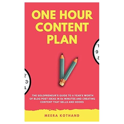 The One Hour Content Plan: The Solopreneur's Guide to a Year's Worth of Blog Post Ideas in 60 Minutes and Creating Content That Hooks and Sells