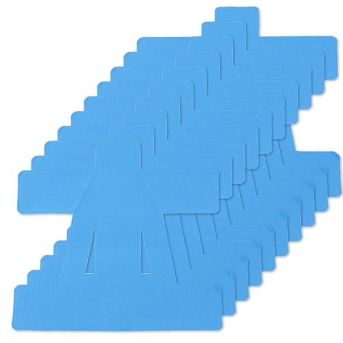 10 Pcs Precut Tape for Shoulder, Breathable Latex-Free Athletic Tape, Pre-Cut Athletic Tape Strips, Elastic Sports Tape Athletic Patch for Shoulder Support Muscle Sports
