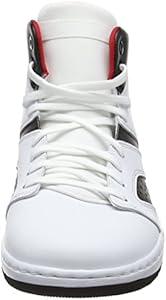 nike air jordan flight legend black red white