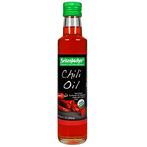 Seitenbacher Organic Oil, Chili, 8.4 Ounce (Pack of 2)