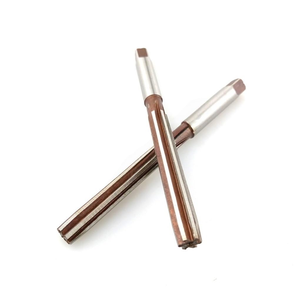 17 pezzi di alesatori manuali CNC di precisione H8, alesatori ad espansione in metallo con gambo dritto da 2 mm a 18 mm