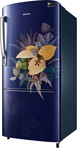 Image of Samsung 183 L, 3 Star, Digital Inverter, Direct-Cool Single Door Refrigerator (RR20C2723VB /NL, Red, Tropical Purple)