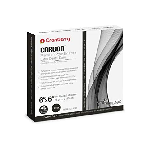 Cranberry USA CR8266 Carbon Dental Dam Cover