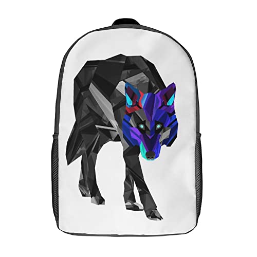 Sac à dos scolaire 17 pouces avec imprimé 3D pour adolescents