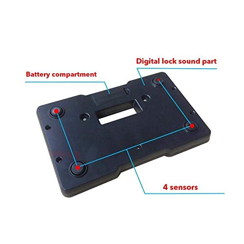 Báscula Digital Electrónica para Baño, Máx 150Kg Negra miniatura 4