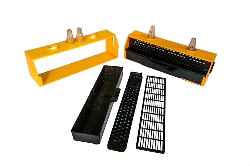 Image of ANP BEE Honey Bee Pollen Trap for Beehive, Pollen Collector with Removable Drawer, Beekeeping Equipment for Easy Pollen Harvesting, Bee Hive Pollen Trap Tool for Apiary Use (Pack of 2)