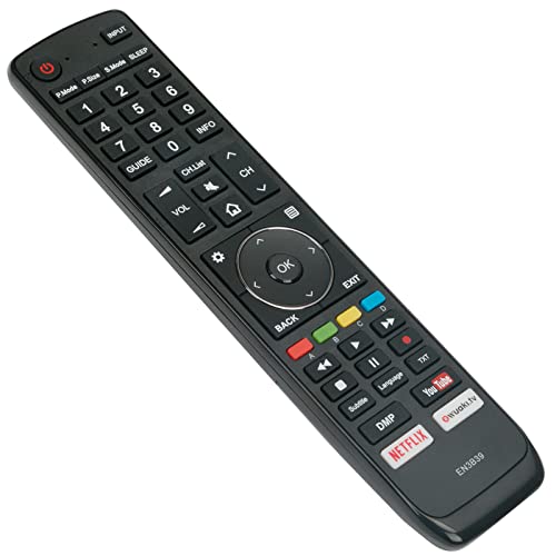 VINABTY EN3B39 Replacement Remote Control Compatible with Hisense H50N6800 H55N6800 H75N6800 H55NU8700 H65NU8700 H45N5750 H65N5750 H70NU9700 H49N5700 H49N5700UK H49N5705 H50N5900 Smart LED TVs - Image 3