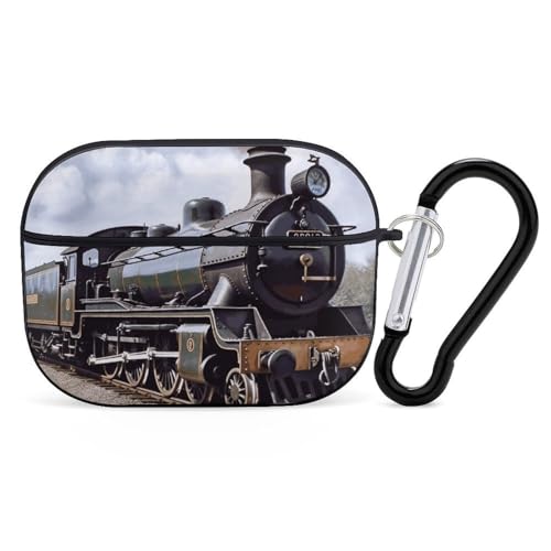 Airpod Pro ��2����/��1������C�@�֎ԗ�ԃP�[�X�J�o�[ �ϏՌ��ی�P�[�X �L�[�`�F�[�������O�t�� ���h�~ �n�[�h PC �t���h���b�v�w�b�h�z���P�[�X �j�����p �u���b�N