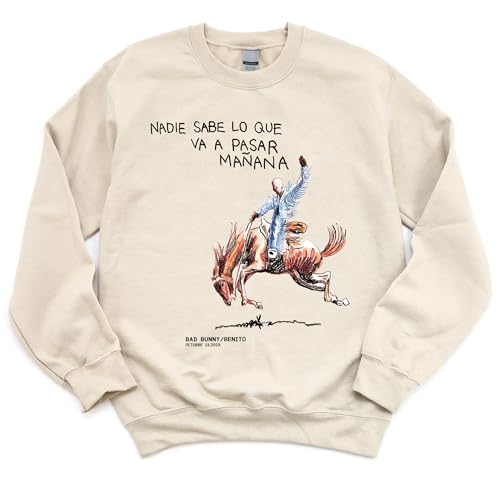 Nadie Sabe Lo Que Va A Pasar Mañana Shirt New Album 2023 Rap Hip Hop Reggaeton 2024 Tour Merch T-Shirt Black2