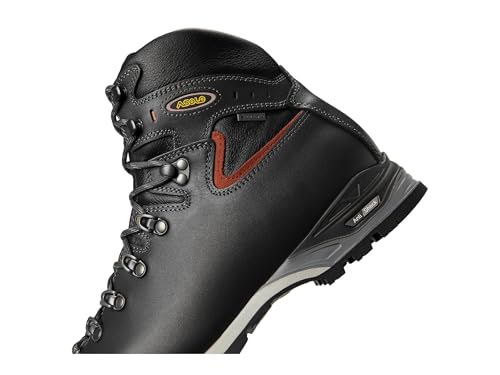 ASOLO Men's Power Matic 200 GV EVO Hiking Boots – Waterproof Full-Grain Leather High-Cut Backpacking Boots with Vibram Sole4