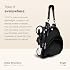 BABYZEN YOYO2 Stroller Frame, White - Includes 5-Point Harness, Multi-Position Reclining Backrest, Canopy Extensions, Padded Shoulder Strap & Protective Storage Bag