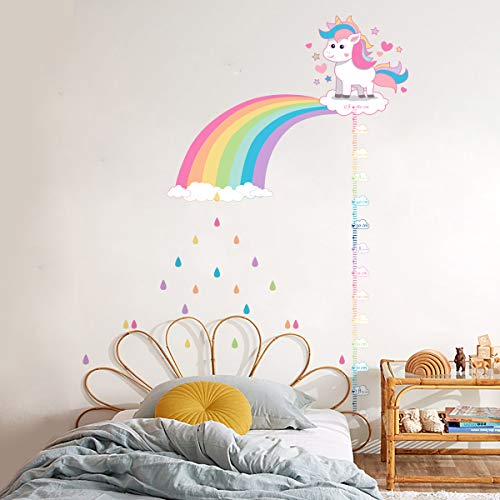 Vinilo Decorativo Unicornio Arcoiris 2 Planchas 30x90cm miniatura 3