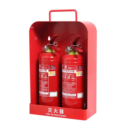 Vitrina de extintor de incendios para montaje en pared, funda decorativa para mayor seguridad y estética