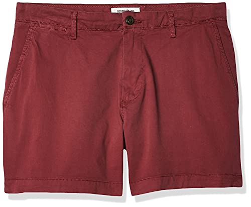 Image of Amazon Essentials Men's Slim-Fit 5 inch Lightweight Comfort Stretch Oxford Cotton Shorts