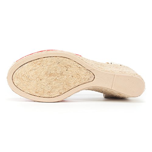 Image of WHITE MOUNTAIN Women's Mamba Espadrille Wedge Sandal