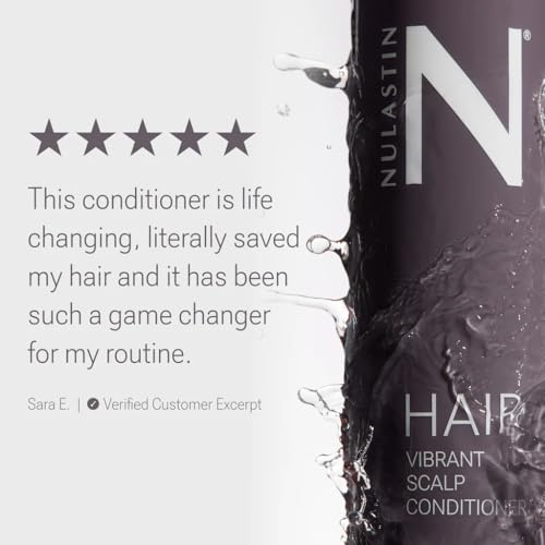 NULASTIN Vibrant Scalp Hair Conditioner - Volumizing Conditioner for Fine Hair - Supports the Appearance of Fuller, Healthy-Looking Strands at the Root - Color-Safe, Silicone Free & Vegan (10 Fl Oz) - Image 6