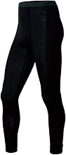 Mont-bell #1107659 Super Merino Wool M.W. (Medium-Thick) Tights, Men's Black, L Size
