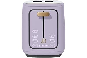 2 Slice Lavender Touchscreen Toaster by Drew Barrymore