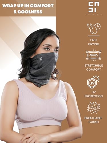 Image of Viscose Lycra Head Bandana for Men & Women | Odour-free & Breathable | Durable & Multipurpose Bandana for men biking