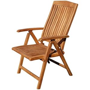 ALEOS Teak Hochlehner Tobago, 7-fach verstellbar