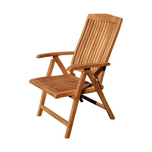 ALEOS Teak Hochlehner Tobago, 7-fach verstellbar