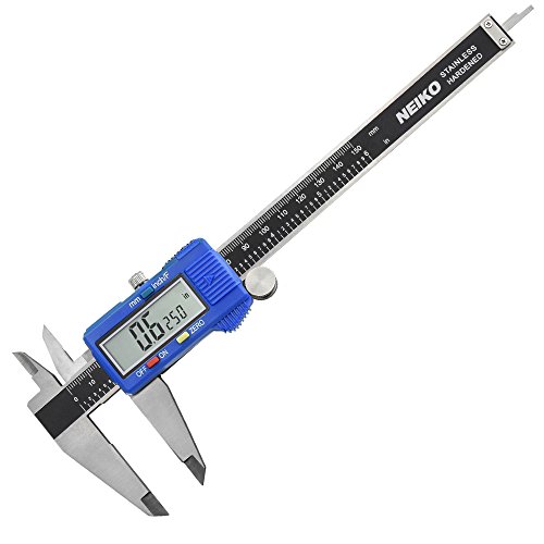 Neiko 01412A Electronic Digital Caliper with Extra Large LCD Screen, 6 x 7.9"