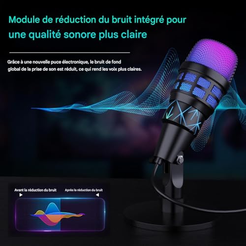 Casque sans Fil Accessoires USB pour Enregistrement Studio et PC - 7