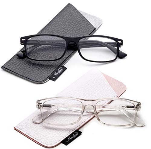 Image of Newbee Fashion-Clear Lense Glasses Men Women Fashion Clear Lens Glasses Frame Non Prescription Rectangular Frame