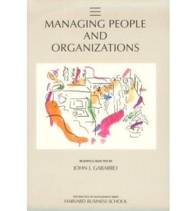 Managing People And Organizations 0070226687 Book Cover